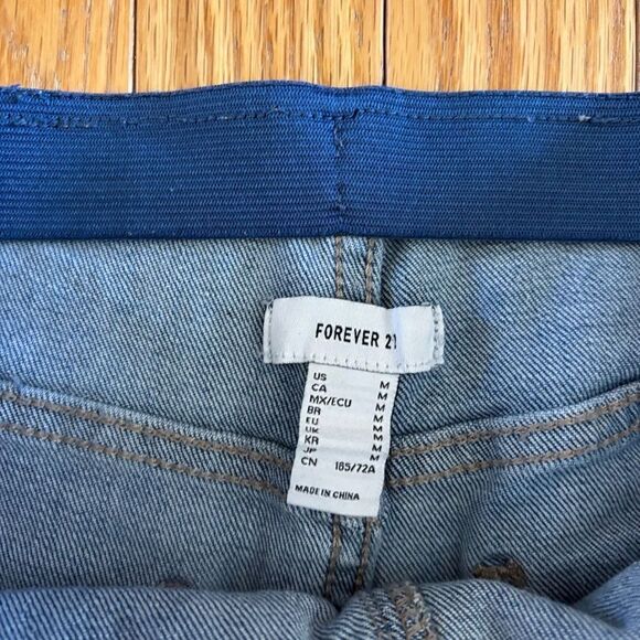 Penny Pull On Flare Jeans Denim Bohemian Boho Bell Bottoms stretch size medium - Picture 9 of 9